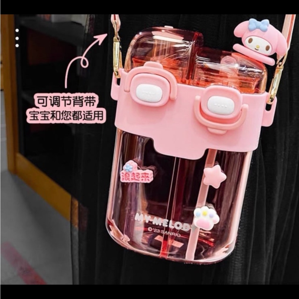 Brand new my melody girls cute wate bottle 530ml